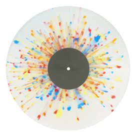 04 Vinyl  special - transparent + splatters