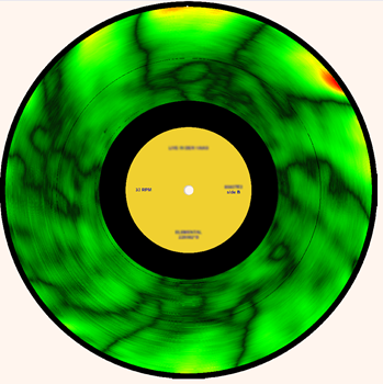 08_Warped vinyl record analysis_Analýza pokroucené desky